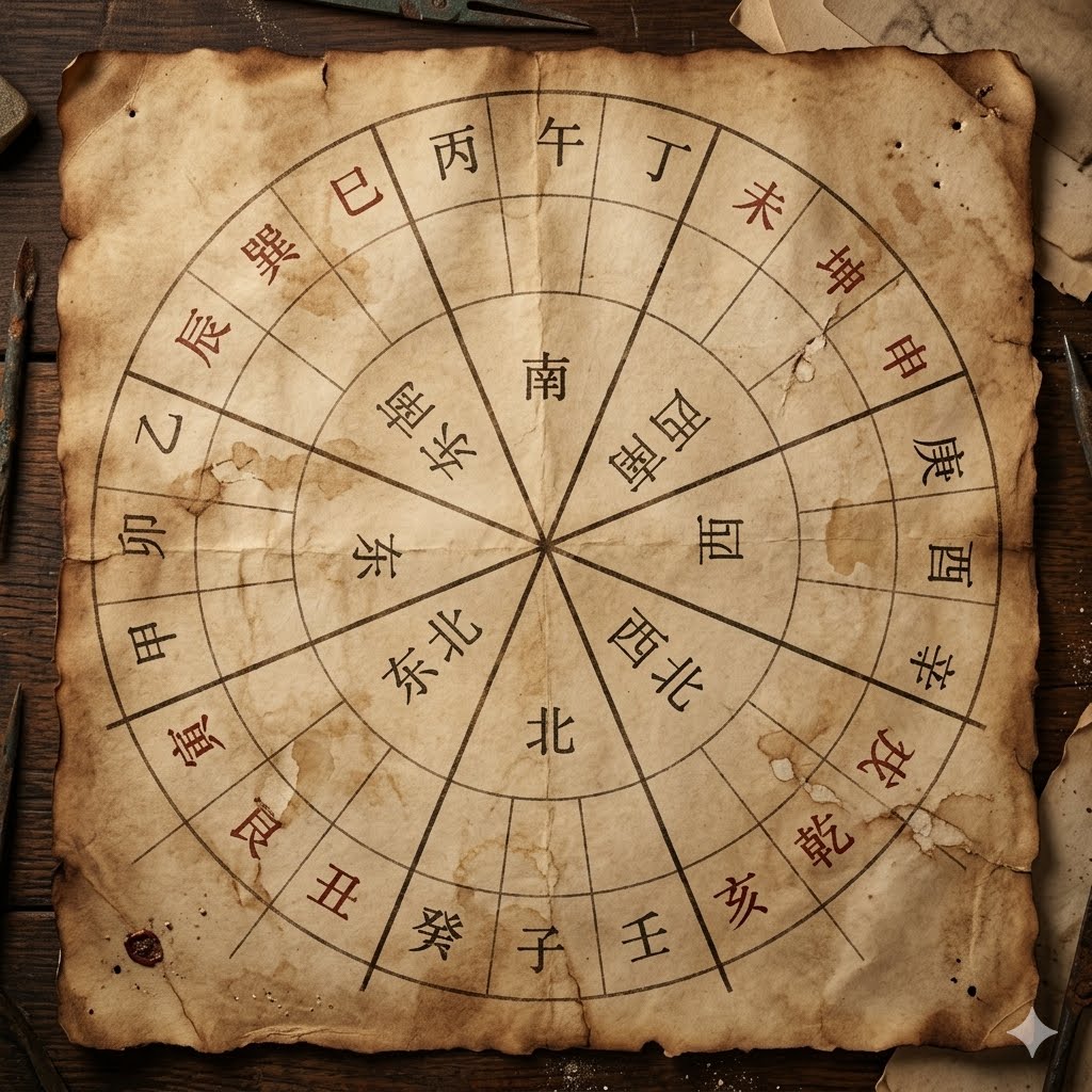 Featured image of post 八卦與24山