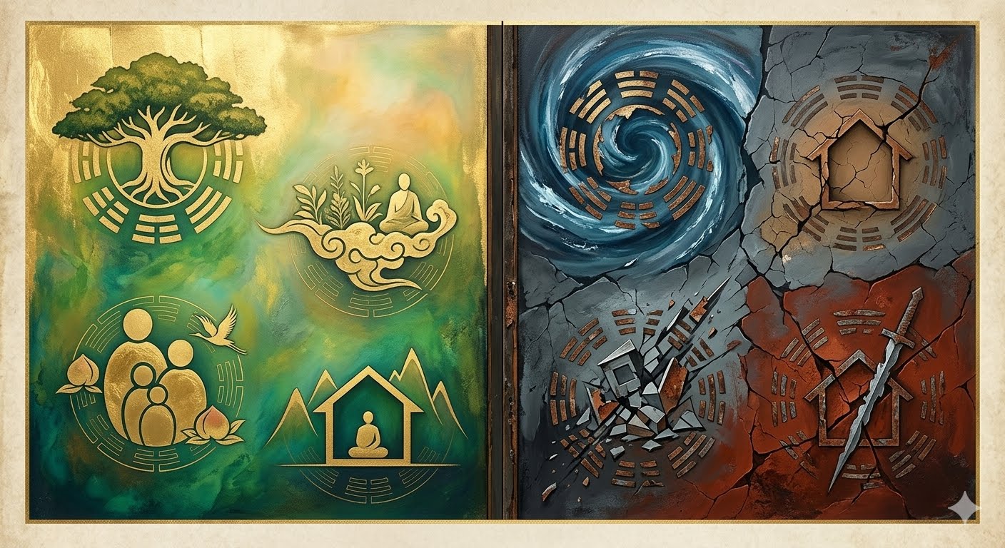 Featured image of post 「四吉星」與「四凶星」吉凶福禍之比較