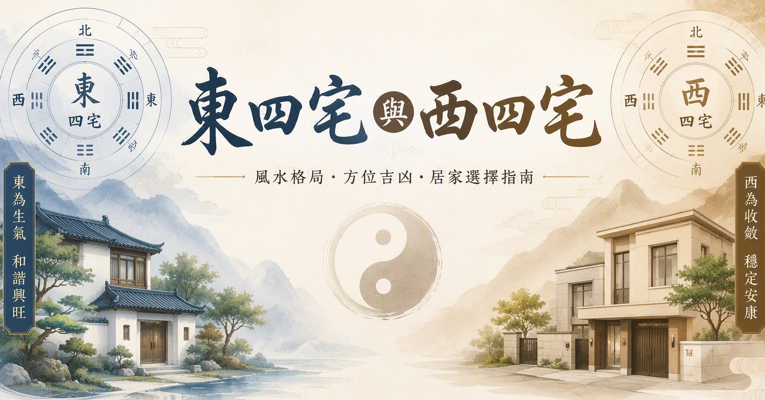 Featured image of post 東四宅與西四宅
