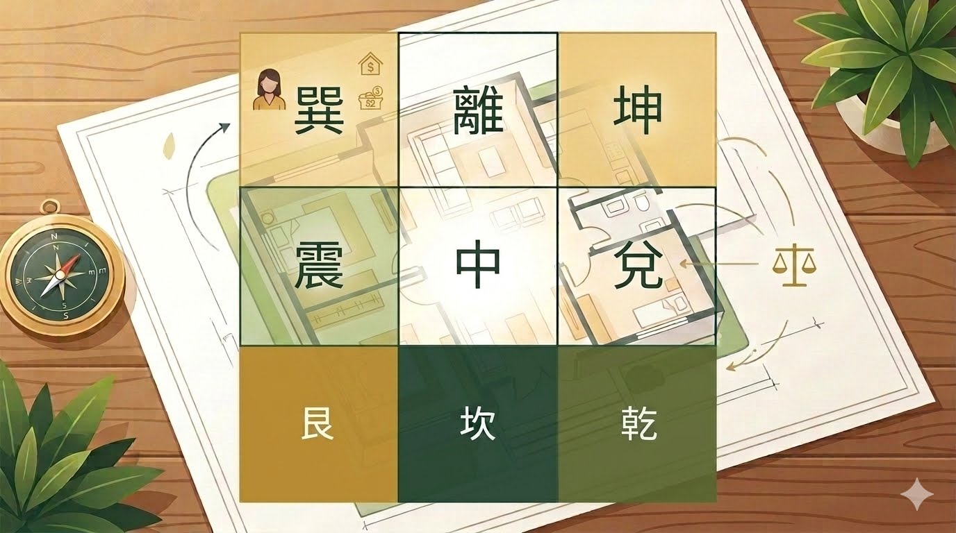 Featured image of post 缺卦的陽宅